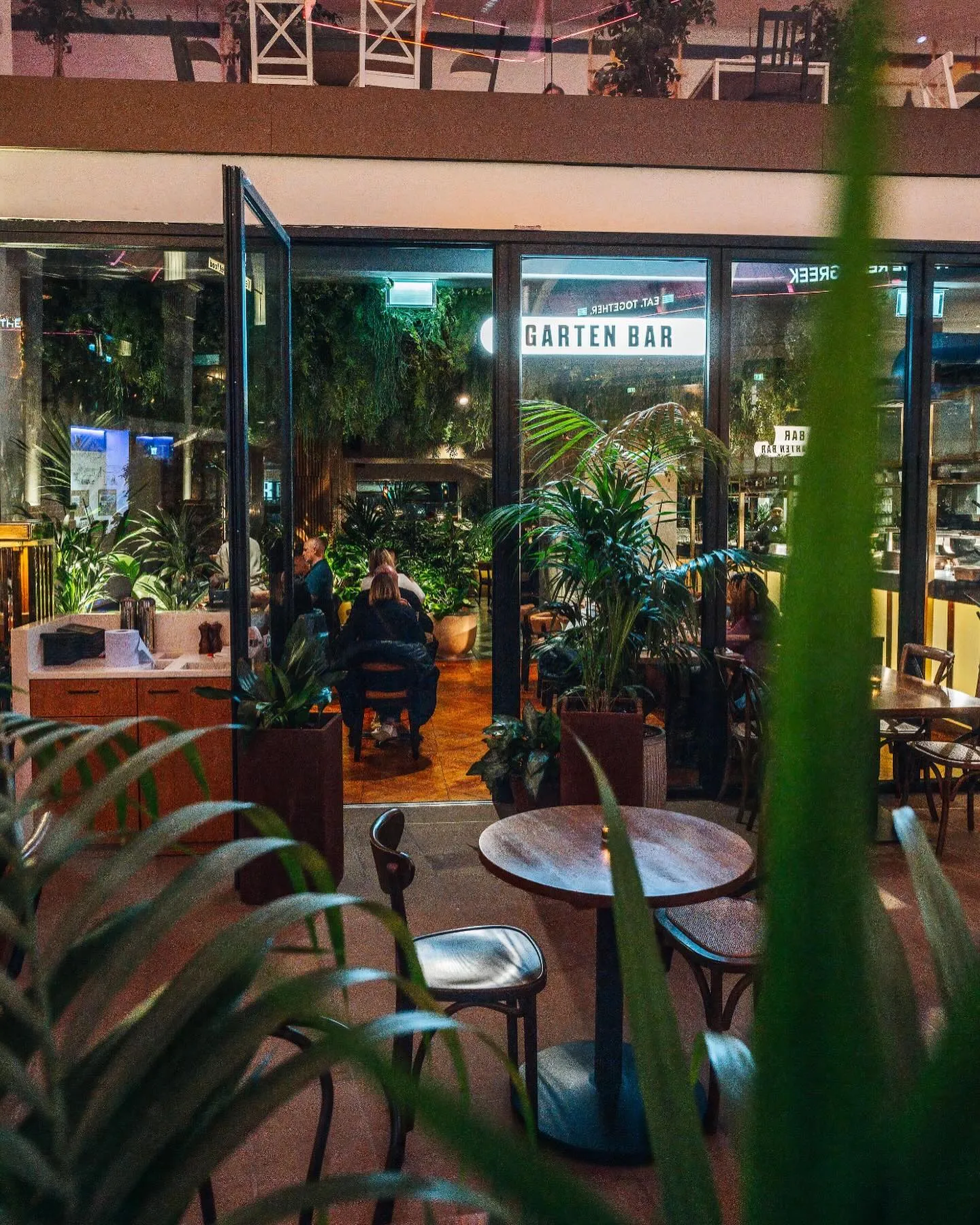 Garten Bar interior, Manchester - hospitality fit-out by MG Fit-Out